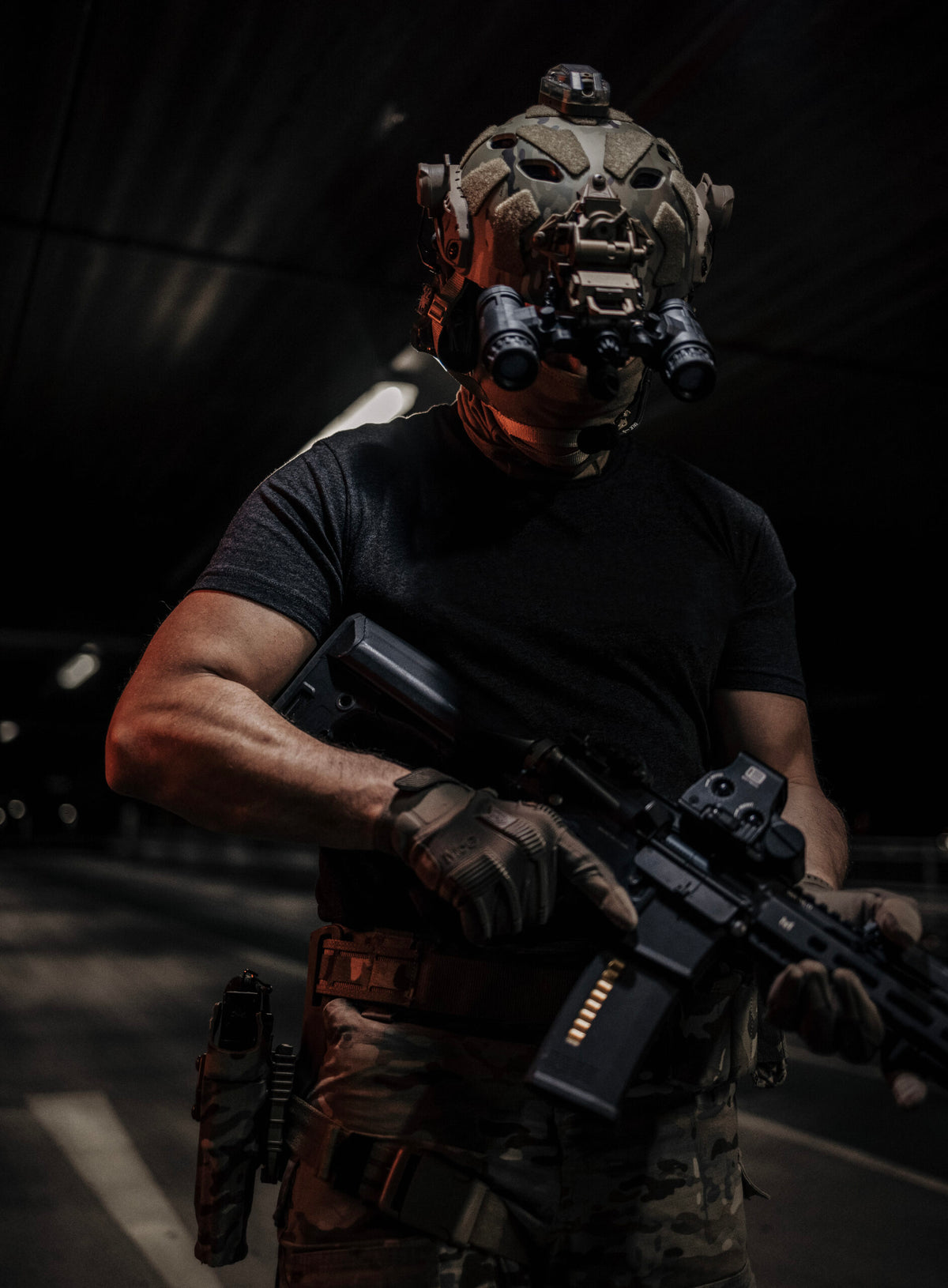 MOG Target High Abrasion ErgoShield - כפפות לחימה מלאות עם רפידות