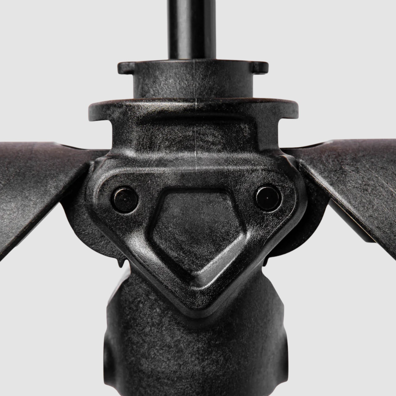 Night Heron Israel SWIFT Portable Gearstand, black tactical gear stand for vest and helmet, made of reinforced polyamide and aluminum.