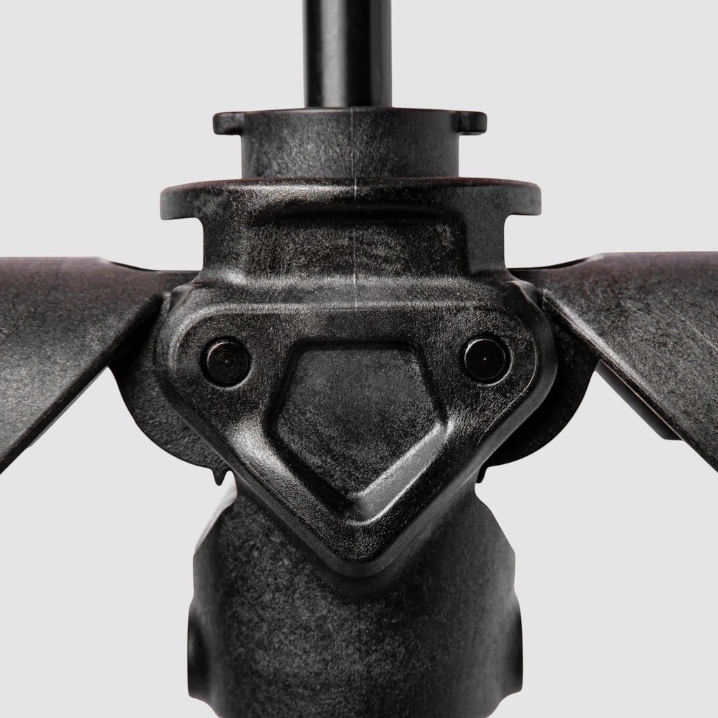Night Heron Israel SWIFT Portable Gearstand, black tactical gear stand for vest and helmet, made of reinforced polyamide and aluminum.