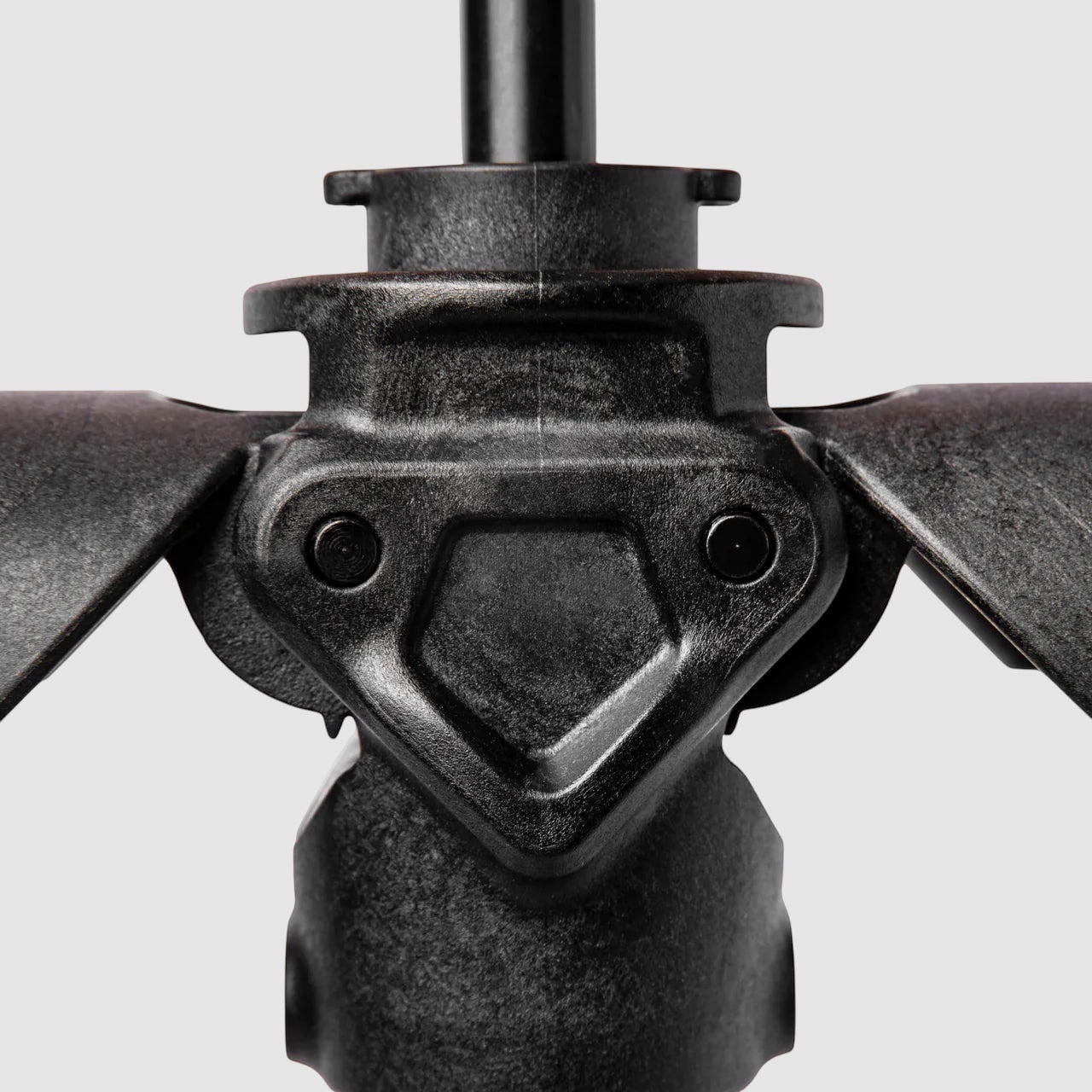 Night Heron Israel SWIFT Portable Gearstand, black tactical gear stand for vest and helmet, made of reinforced polyamide and aluminum.