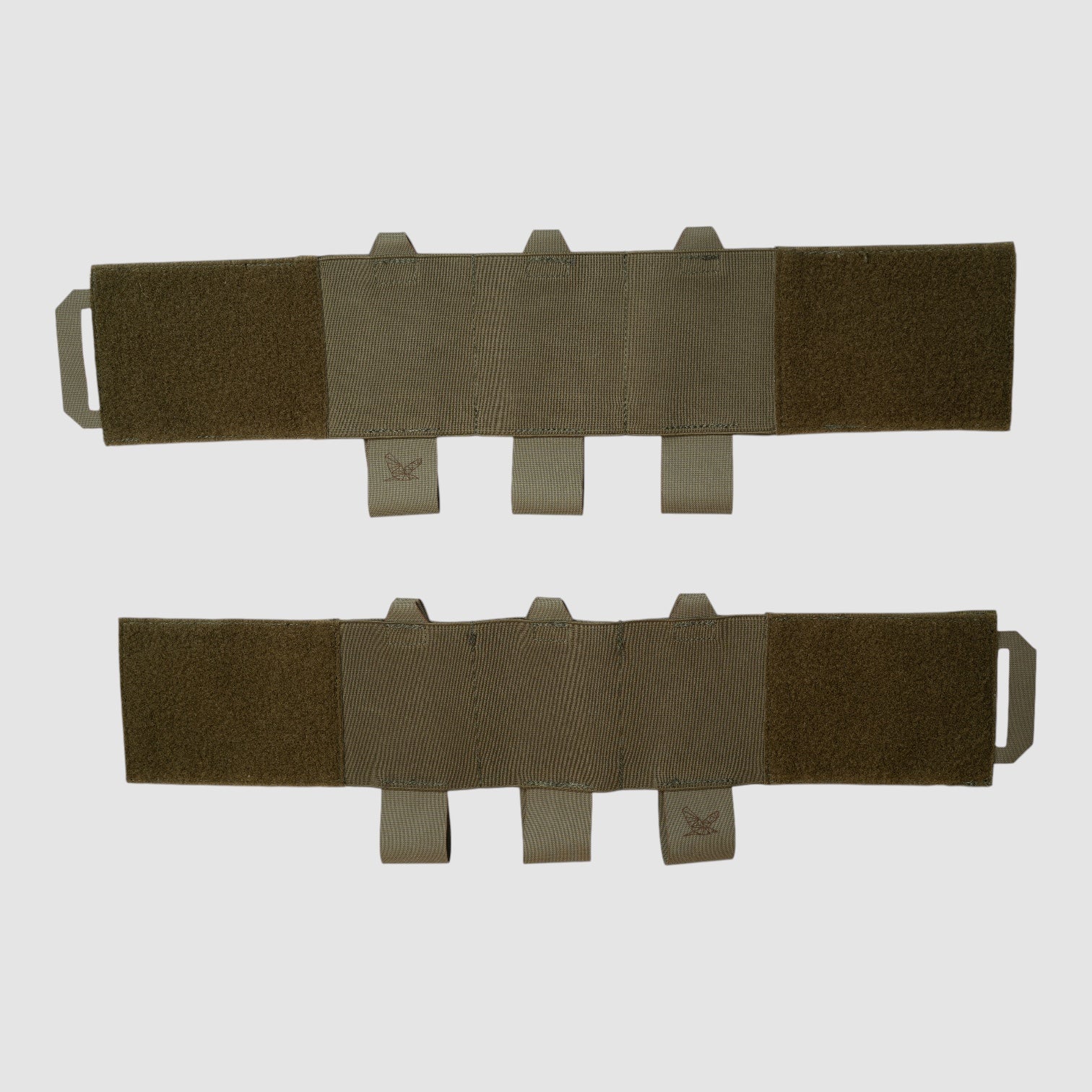Night Heron Israel X-RAY elastic cummerbund pair in olive drab with low profile MOLLE compatible design